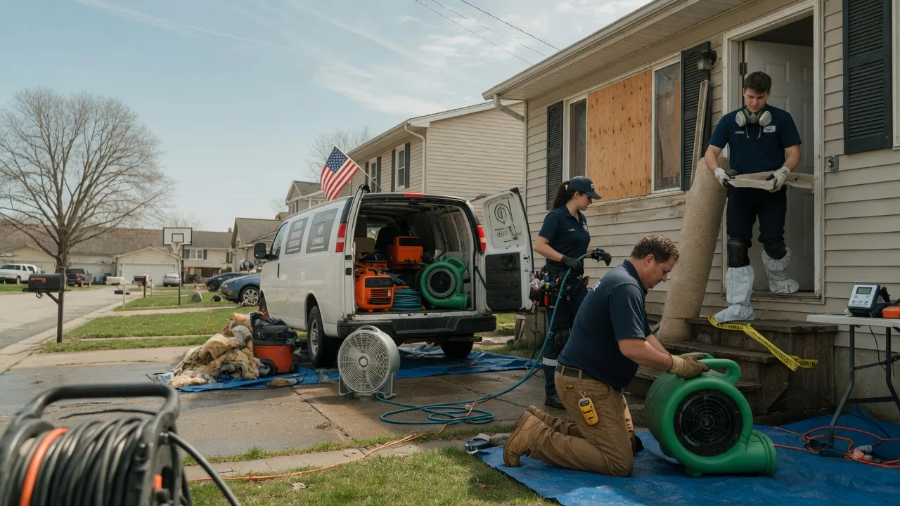 Water Damage Restoration in Simpsonville, KY near me